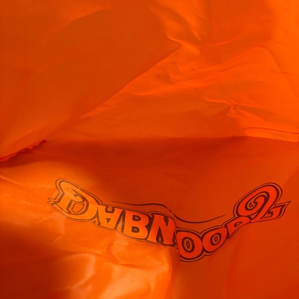 Orange Dabwoods Drawstring Bag, Casual Backpack, Cannabis, Stoner - Picture 12 of 13